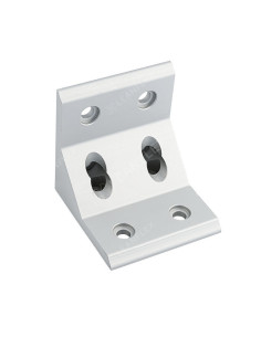 Anodovaný hliníkový úhelník 80x80 do drážky 10mm