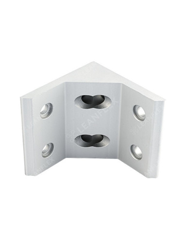 Anodovaný hliníkový úhelník 80x80 do drážky 10mm