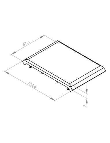 Zaślepka dla kątownika  90x90