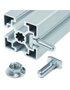 Śruba młoteczkowa ESD M8x25 z nakrętką kołnierzową ESD M8 [10]