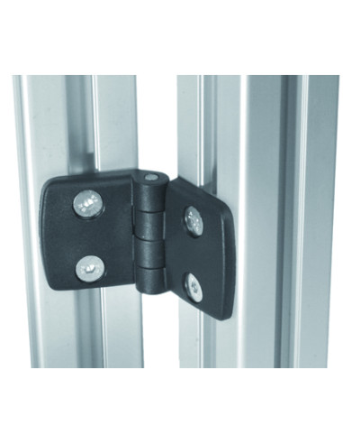 Zawias plastikowy PA 45x45 [10]