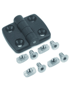 Zawias plastikowy PA 50x50 [10]