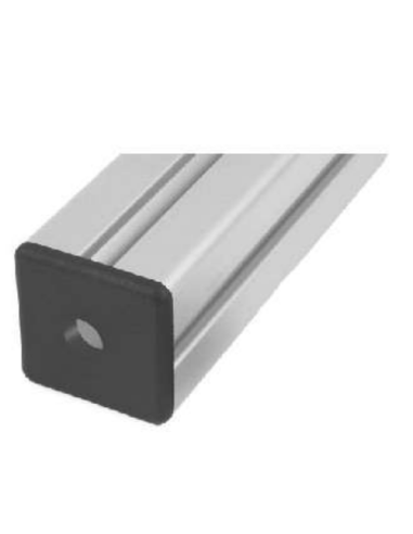Zaślepka dla profili aluminiowych 45x60 z otworem